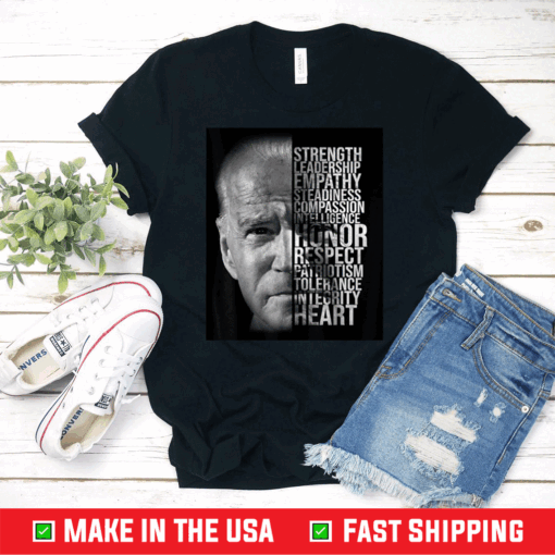 Joe Biden's Presidential Values 2020 T-Shirt