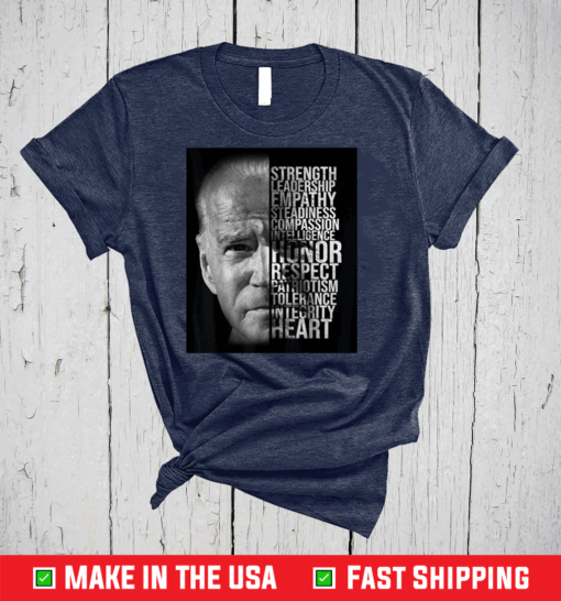 Joe Biden's Presidential Values 2020 T-Shirt