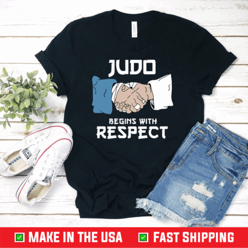 Judo Begins With Respect Shirt