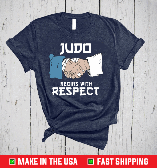 Judo Begins With Respect Shirt