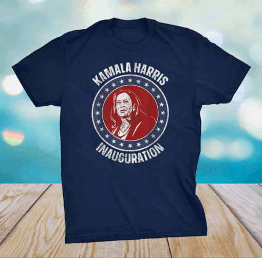 Kamala Harris 2021 Inauguration Day Commemorative Souvenir T-Shirt