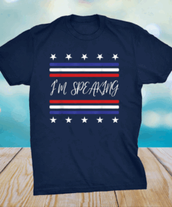 Kamala Harris I'm Speaking Quote Joe Biden 2020 T-Shirt