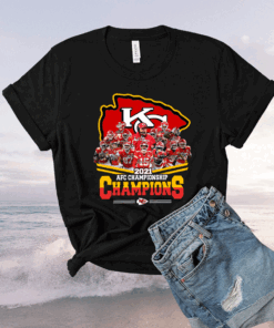 Kansas City Chiefs AFC Championship 2021 Champions NFL Football Kansas City Chiefs T-Shirt