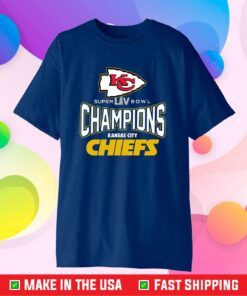 Kansas City Chiefs Football 2021 Super Bowl LV Champions Classic Shirts