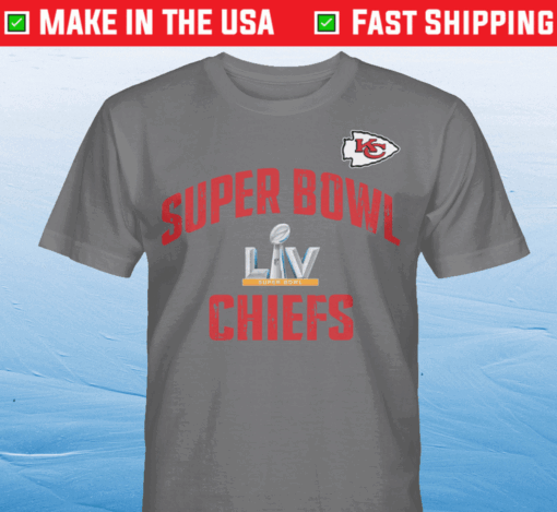Official Kansas City Chiefs Super Bowl LV Bound Replay 2021 T-Shirt