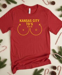 Kansas City chiefs KC Touchdown T-Shirt