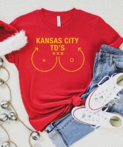 Kansas City chiefs KC Touchdown T-Shirt