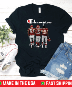 Kelce Mahomes Hill Champion Signature Shirt