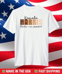 Melanin Kamala Harris Madam Vice President 2020 VP T-Shirt