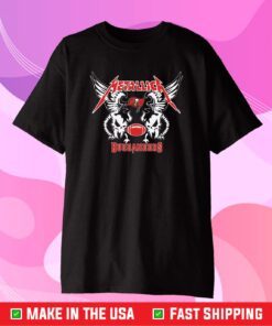 Metallica Buccaneers,Football Teams,Buccaneers Football Team Gift T-Shirts