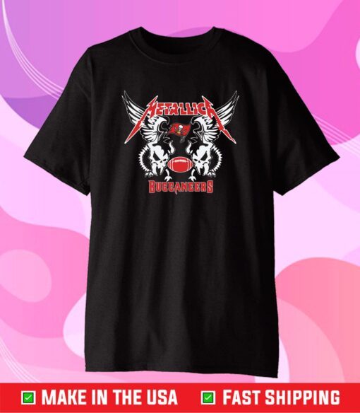 Metallica Buccaneers,Football Teams,Buccaneers Football Team Gift T-Shirts