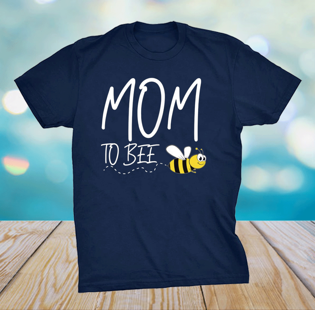 Mom To Bee 2021 Mother Gift Mother's Day Kids Mom-2-Be T ...