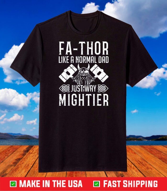 thor father's day shirt