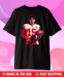 Patrick Mahomes - Kansas City Chiefs T-Shirt,Chiefs AFC Champions 2021 Football Classic T-Shirts