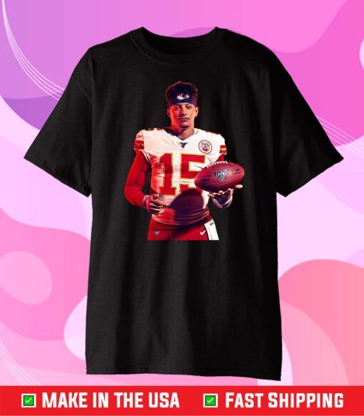 Patrick Mahomes - Kansas City Chiefs T-Shirt,Chiefs AFC Champions 2021 Football Classic T-Shirts