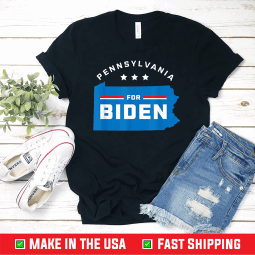 Pennsylvania for Biden Joe Biden Election 2020 T-Shirt