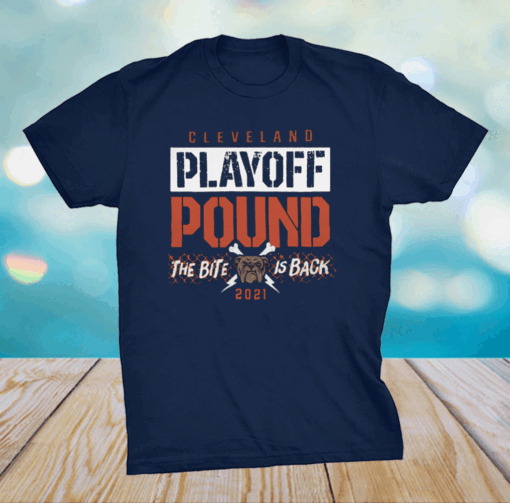 Playoff Pound Cleveland Football Tshirt