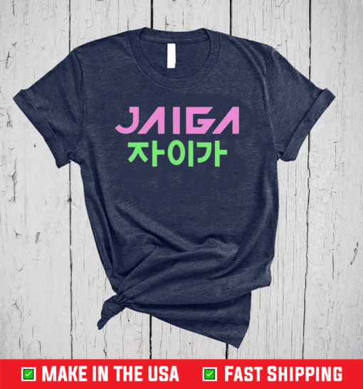 Premium Jaiga Merch Jaiga Korean Themed With Globe Shirt