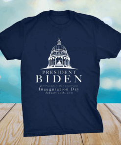 President Joe Biden Inauguration Day 2021 Commemoration T-Shirt