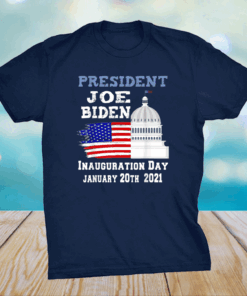 President Joe Biden Inauguration Day 2021 January 20th T-Shirt