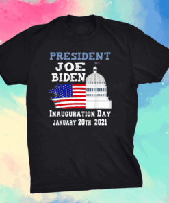 President Joe Biden Inauguration Day 2021 January 20th T-Shirt