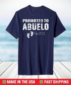 Promoted To Abuelo Est 2021 T Shirt