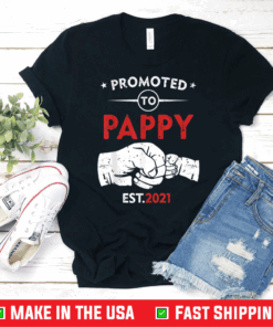 Promoted To Pappy Est 2021 T-Shirt