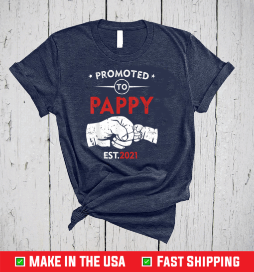 Promoted To Pappy Est 2021 T-Shirt