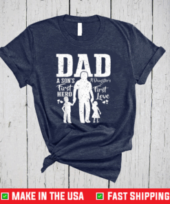 Proud Dad Of Twins Shirts Best Fathers Day T-Shirt