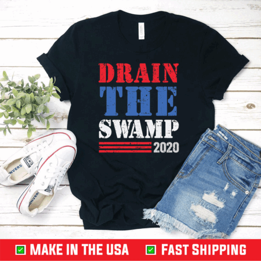 Republican Independant American Patriot Drain the Swamp T-Shirt