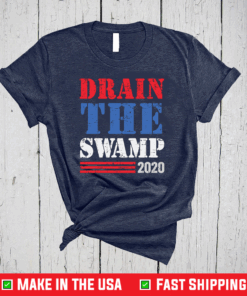 Republican Independant American Patriot Drain the Swamp T-Shirt