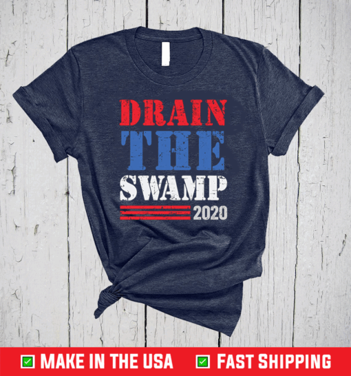 Republican Independant American Patriot Drain the Swamp T-Shirt