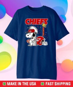 Snoopy Kansas City Chiefs Tshirt, Champions Kansas City Chiefs Classic T-Shirt