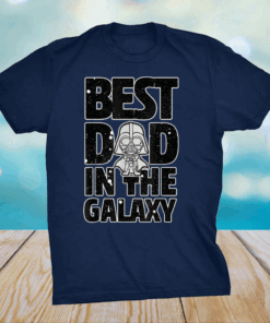 Star Wars Best Dad in the Galaxy Darth Vader T-Shirt