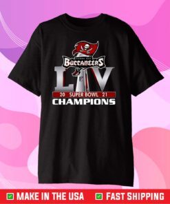 Super Bowl LV Tampa Bay Buccaneers Champions Unisex T-Shirt