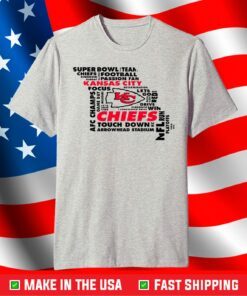Super Bowl Team Chiefs Football,Kansas City Chiefs T-Shirt