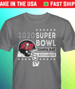 Official Tampa Bay Buccaneers 2021 NFC Champions Touchback 2 Hit T-Shirt