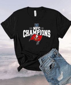 Tampa Bay Buccaneers 2021 NFC Champions Football Team NFL Football Buccaneers T-Shirt