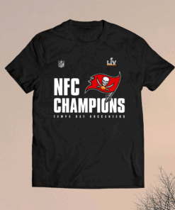 Tampa Bay Buccaneers 2021 NFC Champions Locker Room 2021 NFL Football Shirt