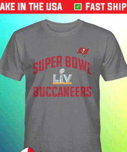 Official Tampa Bay Buccaneers Super Bowl LV Bound Replay 2021 T-Shirt
