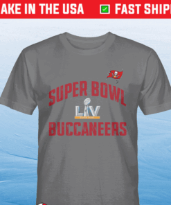 Official Tampa Bay Buccaneers Super Bowl LV Bound Replay 2021 T-Shirt