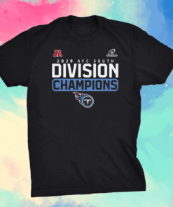 Tennessee Titans 2020 AFC South Division Champions T-Shirt