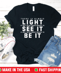 There Is Always Light - See It - Amanda Gorman Vintage T-Shirt