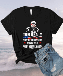 Tom Brady The D Is Missing T-Shirt Tampa Bay Buccaneers Bucco Bruce 2021 NFL Football Buccaneers Shirt