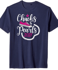 Vintage Chucks and Pearls 2021 T-Shirt