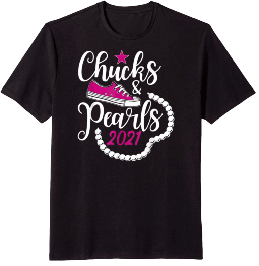 Vintage Chucks and Pearls 2021 T-Shirt