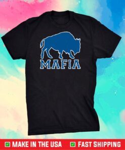 Vintage Retro Bills Fan Mafia - Buffalo Sports Fan Football T-Shirt