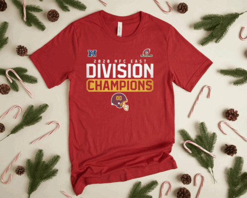 Washington Football Team 2020 NFC East Division Champions T-Shirt