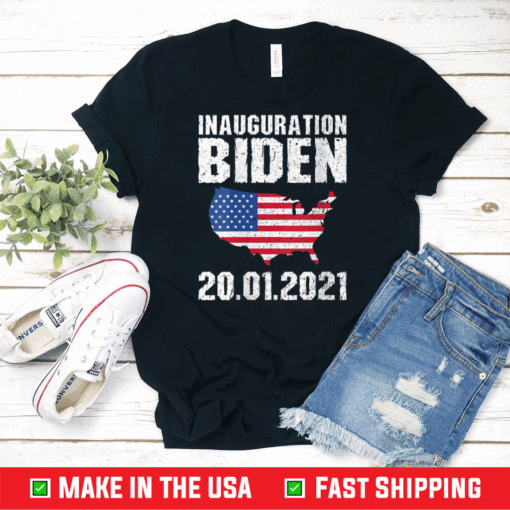 Womens Biden Presidential Inauguration 2021 Vintage T-Shirt