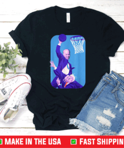 joe biden vs donald trump playing basketball T-Shirt